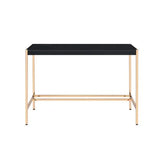 Midriaks Black & Gold Finish Writing Desk Model OF00021 By ACME Furniture